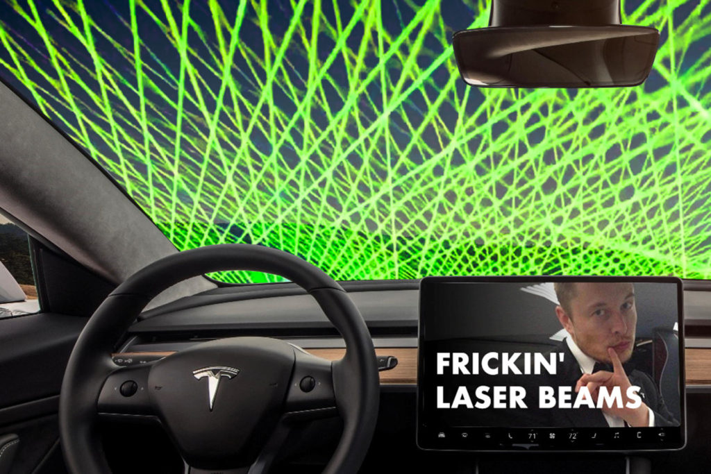 Tesla to end the era of the windshield wipers