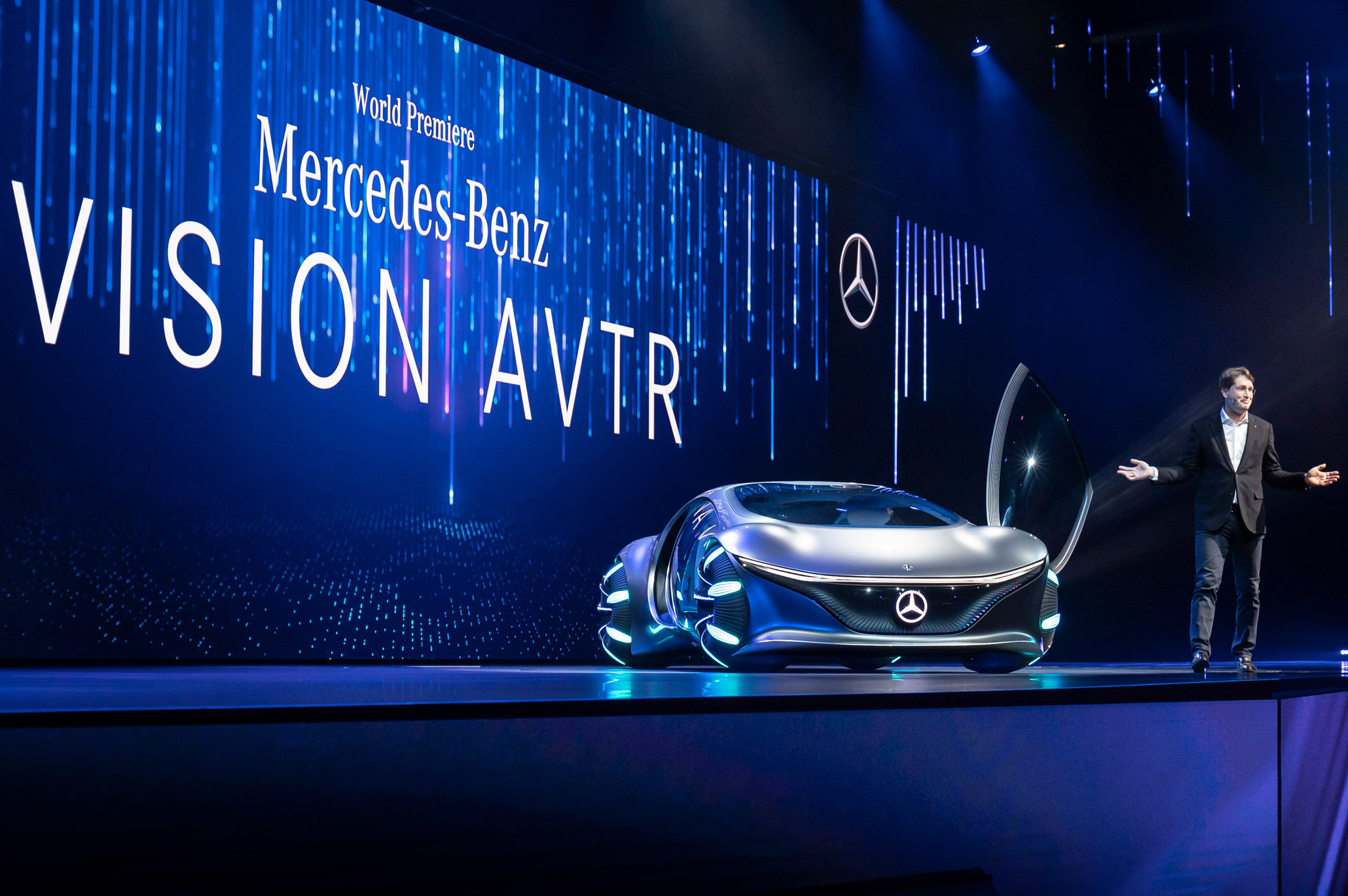 Mercedes unveils a concept car inspired by Avatar movie